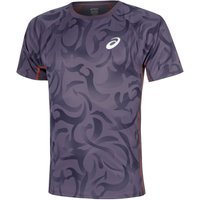 Asics Game T-shirt Herren Lila - M von ASICS