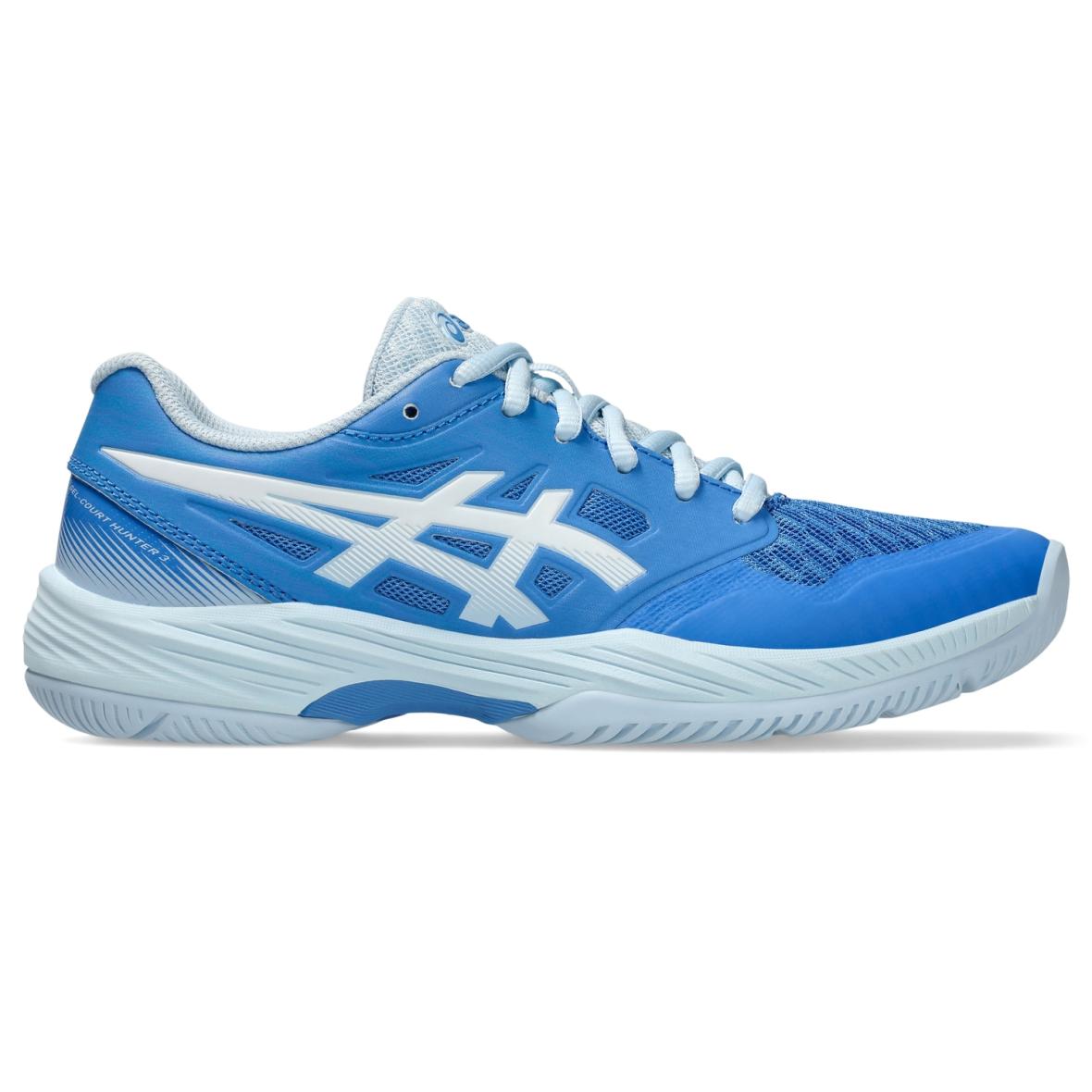 Asics Gel Court Hunter 3 w Damen Hallenschuhe (Blau 10 US) Hallenschuhe von ASICS