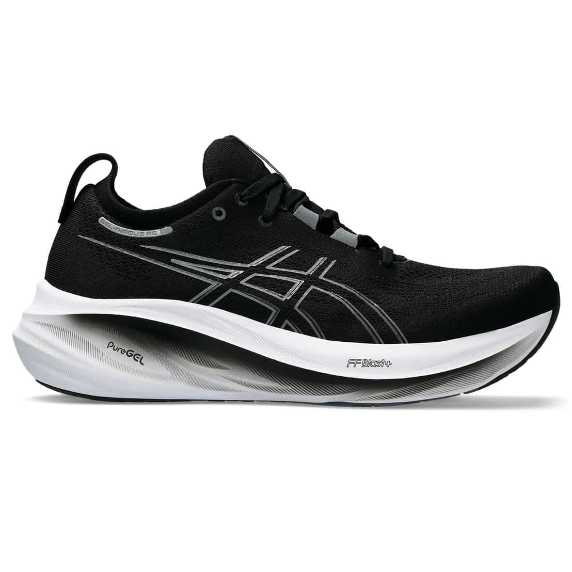 Asics Gel Nimbus 26 Herren (Schwarz 11,5 46 EU) Laufschuhe von ASICS