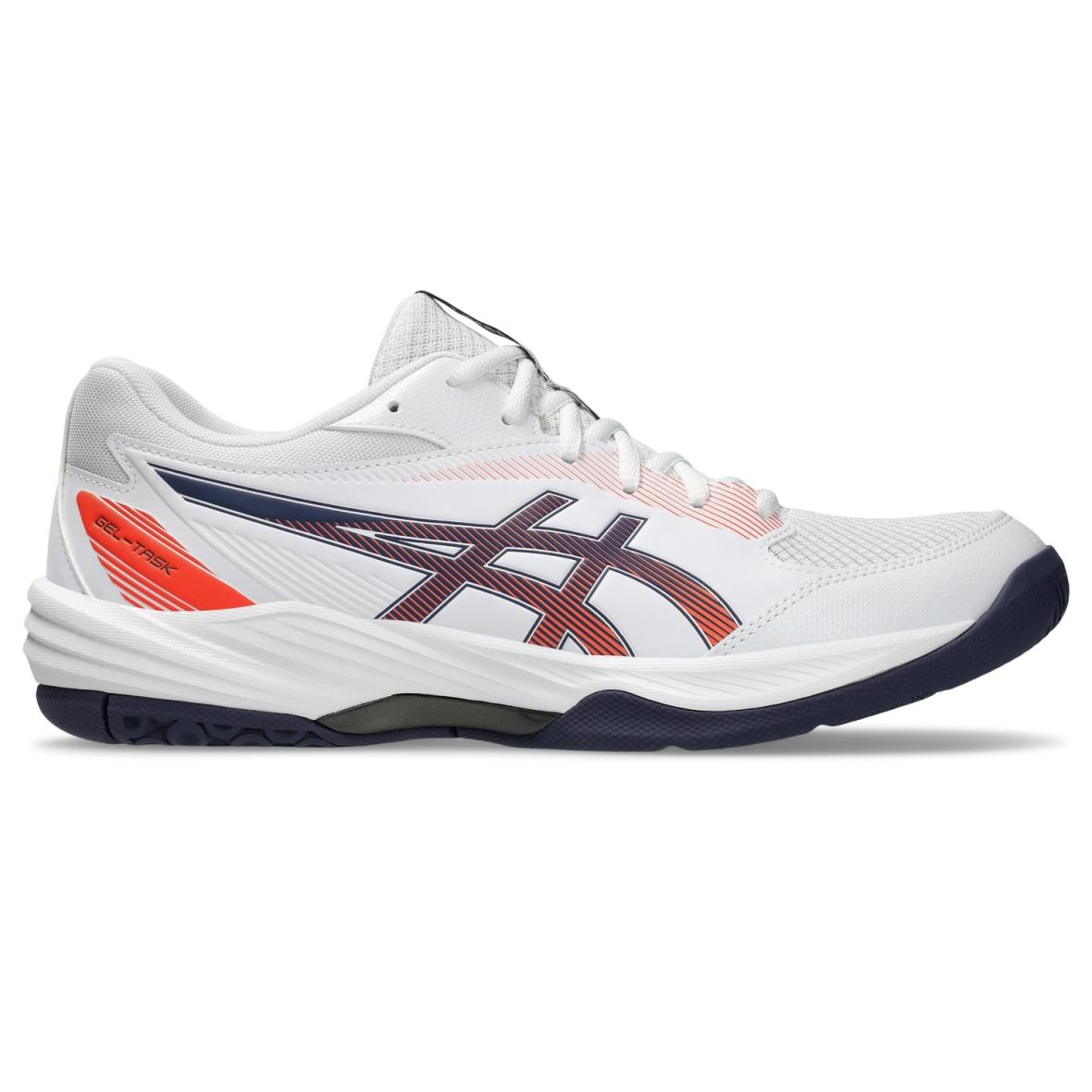 Asics Gel Task 4 Herren (Weiß 11,5) Hallenschuhe von ASICS