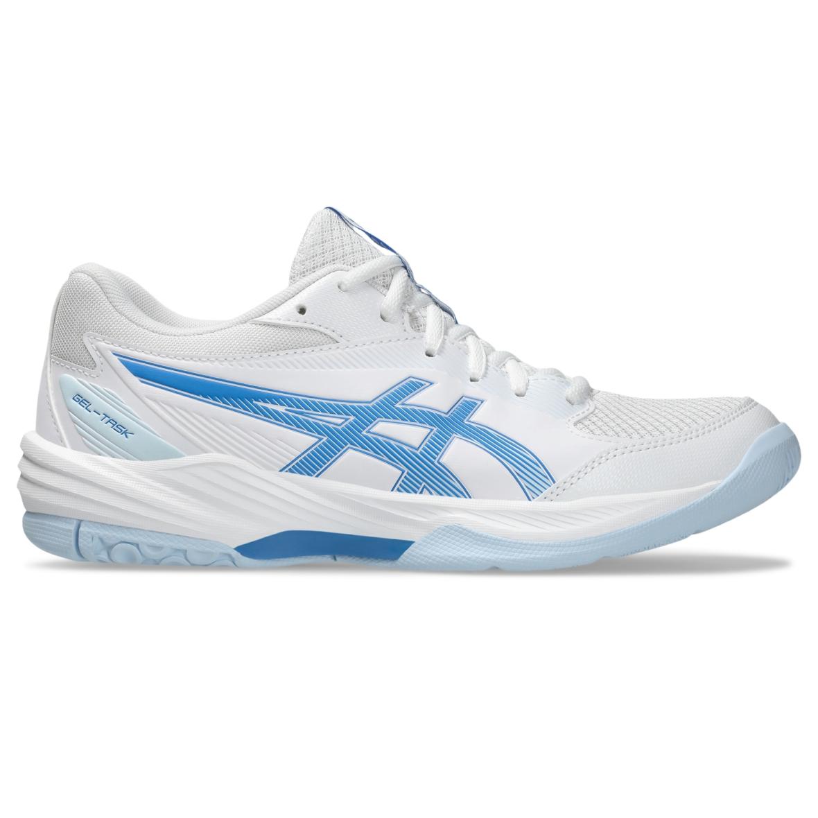 Asics Gel Task 4 w Damen (Weiß 7,5) Hallenschuhe von ASICS