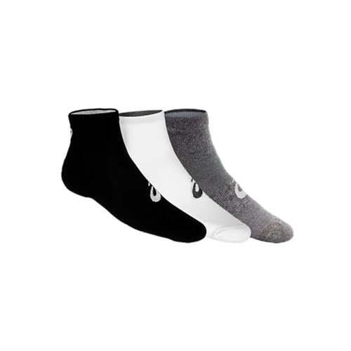 Asics Herren 3Ppk Quarter Sock 155205-0701 Socken, per pack Schwarz (Black 155205-0701), 41/42 (Herstellergröße: 39-42) von ASICS
