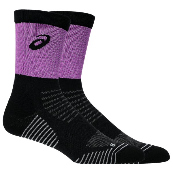 Asics - Lite-Show Run Crew Sock - Laufsocken Gr III schwarz von ASICS