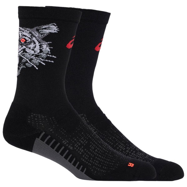 Asics - Performance Run Sock Crew - Laufsocken Gr III schwarz von ASICS