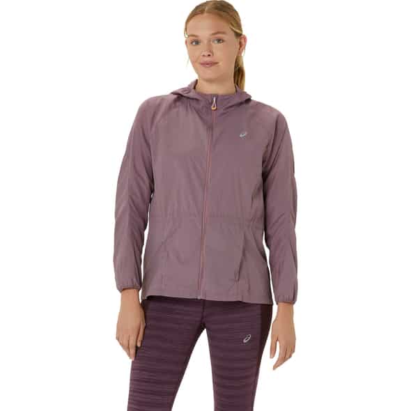 Asics Road Packable Jacke Damen (Pflaume L) Laufbekleidung von ASICS