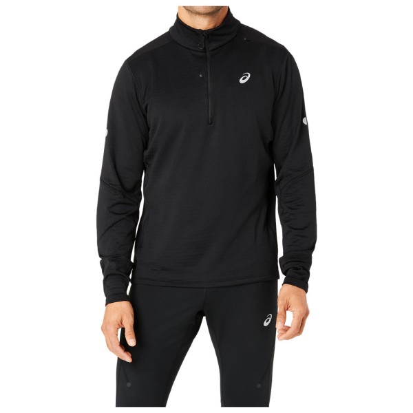 Asics - Road Winter 1/2 Zip Mid Layer - Laufshirt Gr S schwarz von ASICS