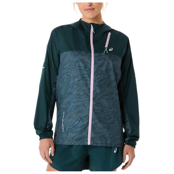 Asics - Women's Fujitrail Packable Windbreaker - Laufjacke Gr XS blau Asics - Women's Fujitrail Packable Windbreaker - Laufjacke Gr XS blau von ASICS