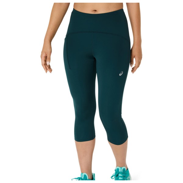 Asics - Women's Road High Waist Capri Tight - Lauftights Gr XS blau Asics - Women's Road High Waist Capri Tight - Lauftights Gr XS blau von ASICS