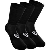 Asics Crew Sportsocken 3er Pack Schwarz Asics Crew Sportsocken 3er Pack Schwarz von ASICS