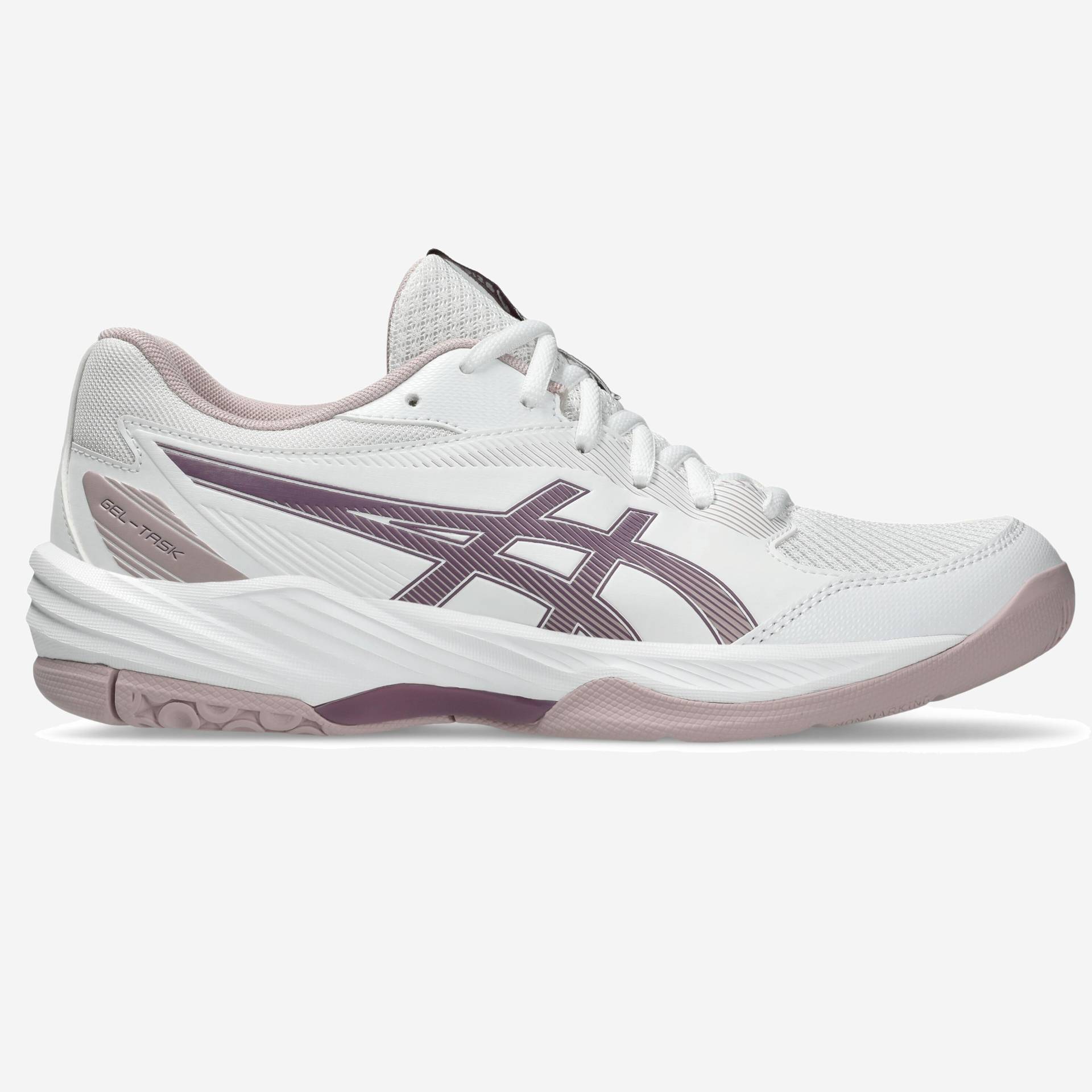 Damen/Herren Handball Hallenschuhe - ASICS GEL-TASK 4 weiss/rosa von ASICS