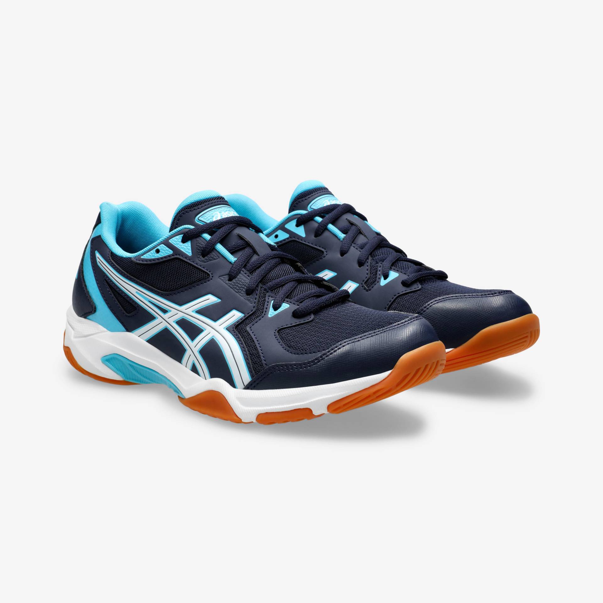 Damen/Herren Volleyball Hallenschuhe - ASICS GEL-SPIKE marineblau von ASICS