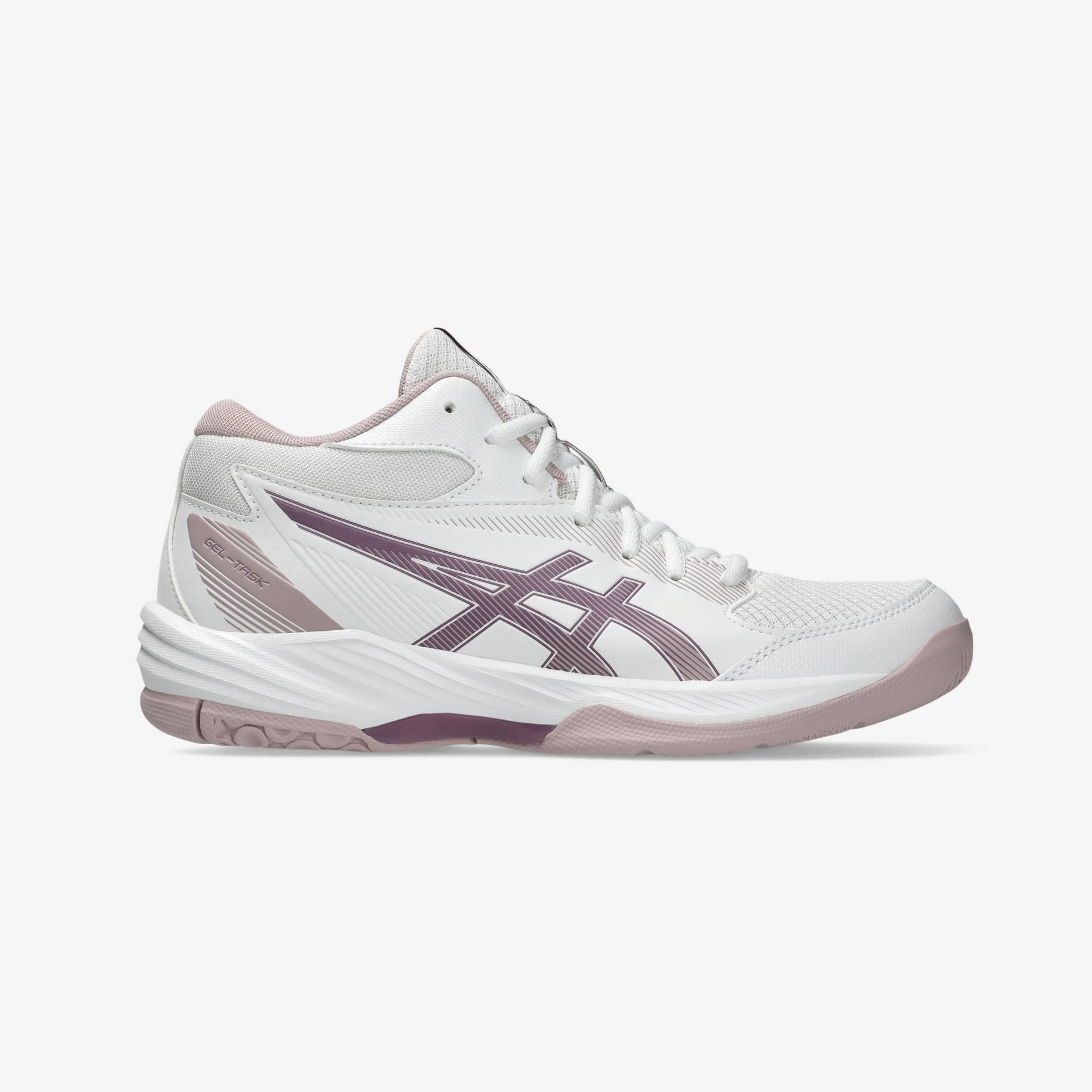 Damen Volleyball Hallenschuhe MID - ASICS GEL-TASK MT 4 weiss/lila von ASICS