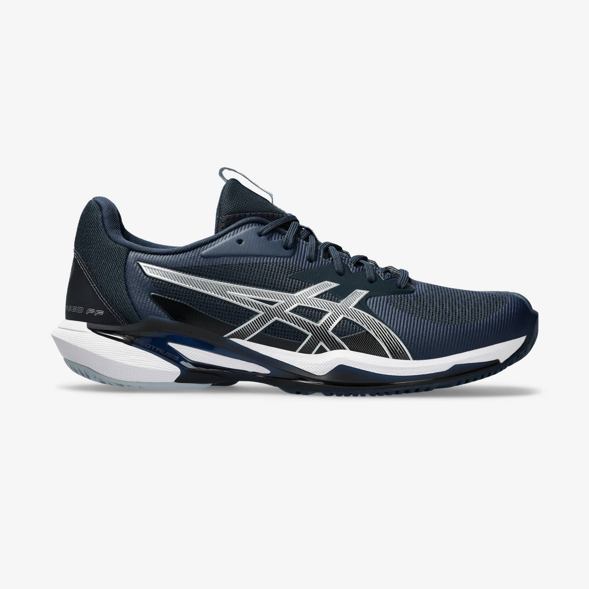 Herren Tennisschuhe Multicourt - Asics Gel Solution Speed FF 3 blau/silber von ASICS