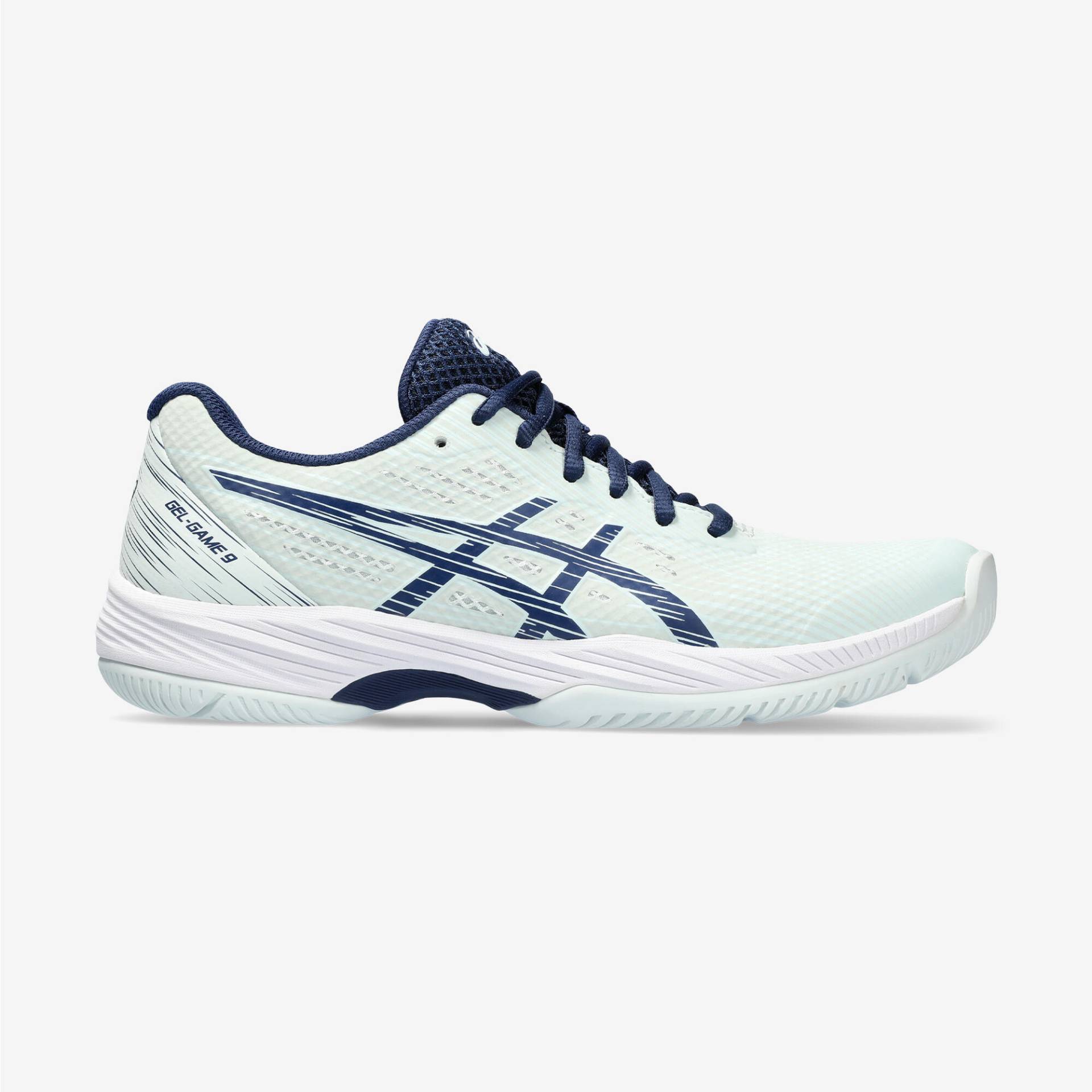 Tennisschuhe Damen Multicourt - Asics Gel Game 9 mint/blau von ASICS