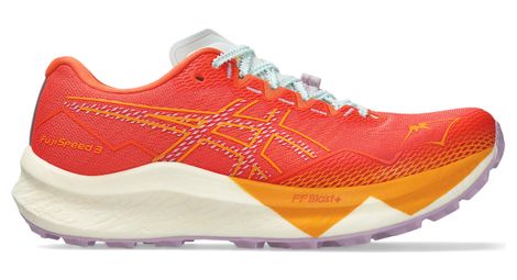 asics fujispeed 3 trailrunning schuhe orange blau damen asics fujispeed 3 trailrunning schuhe orange blau damen von ASICS