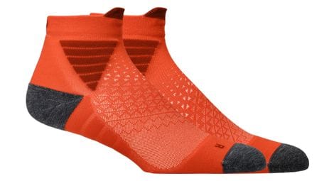 asics fujitrail quarter orange socken von ASICS