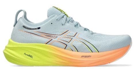 asics gel nimbus 26 paris laufschuhe blau orange gelb herren von ASICS