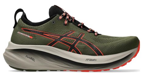 asics gel nimbus 26 tr khaki rot herren laufschuhe von ASICS