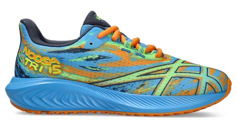 asics gel noosa tri 15 gs blau orange kinder runningschuhe von ASICS