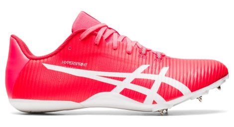 asics hypersprint 8 leichtathletikschuhe rot weis unisex von ASICS