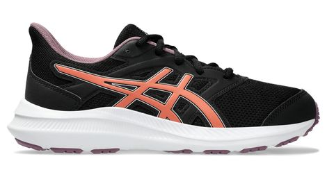 asics jolt 4 gs laufschuh schwarz pink kinder von ASICS