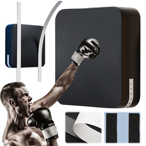 ASIEIT Wall Punching Pad, Wall Punching Boxing Pad Training Wall Pads PU-Leder Muay Thai Kicking Fighting Gear Fighter Martial Arts Fitness Fitness Übung von ASIEIT