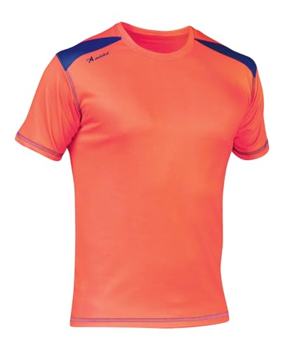 Asioka 182/17 Kombiniertes Laufshirt für Erwachsene, Unisex, M/kurz, orange/royal, S Asioka 182/17 Kombiniertes Laufshirt für Erwachsene, Unisex, M/kurz, orange/royal, S von Asioka