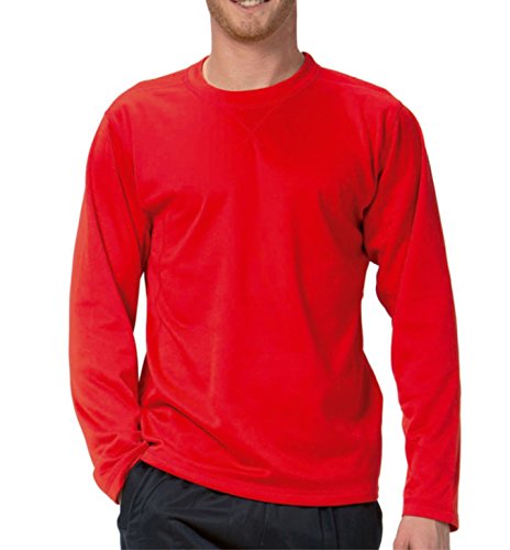 Asioka Herren 188/13 Sweatshirt, rot, S von Asioka