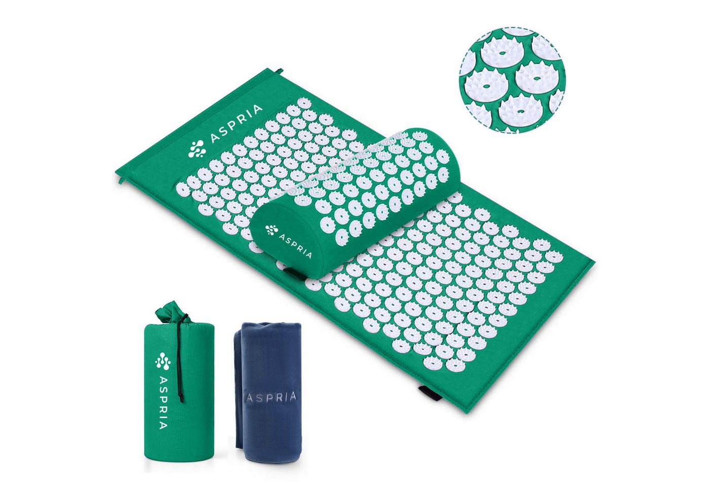 ASPRIA Yogamatte, Whigre Akupressur-Set ASPRIA Yogamatte, Whigre Akupressur-Set von ASPRIA