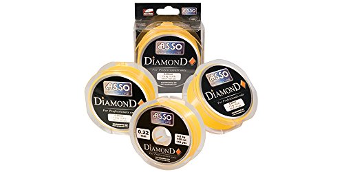 Angelschnur – Asso Diamond 150 m, Giallo ad alta visibilità von ASSO FISHING LINE