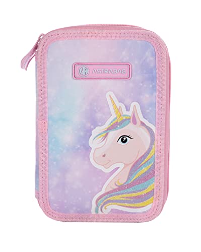 Double Pencil case Without Equipment ASTRABAG Fairy Unicorn, AC2 von ASTRABAG