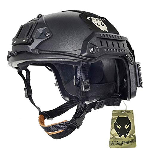 ATAIRSOFT Airsoft Maritim Helm für Paintball Sport Einstellbar Militär Helm Outdoor Taktische Ausrüstung Protective Fast Helm Top Helm für Tactical Kampf Armee Jagd ATAIRSOFT Airsoft Maritim Helm für Paintball Sport Einstellbar Militär Helm Outdoor Taktische Ausrüstung Protective Fast Helm Top Helm für Tactical Kampf Armee Jagd von ATAIRSOFT