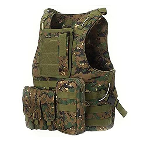 ATAIRSOFT Militär Armee Airsoft MOLLE Weste Jagd Taktisch Kampf Plattenträger AOR2 von ATAIRSOFT