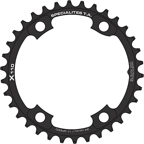 Spécialités TA X110 4 Arm 11x Kettenblatt, Schwarz, Inner 36t Spécialités TA X110 4 Arm 11x Kettenblatt, Schwarz, Inner 36t von Spécialités TA