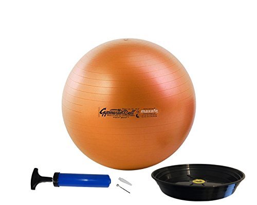 ATC Handels GmbH Pezzi Gymnastikball MAXAFE - Set - inkl. Ballschale + Pumpe 53cm orange ATC Handels GmbH Pezzi Gymnastikball MAXAFE - Set - inkl. Ballschale + Pumpe 53cm orange von ATC Handels GmbH