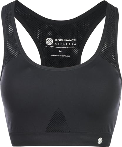 ATHLECIA Damen Rosmarin Sport-BH, 1001 Schwarz, XL von ATHLECIA