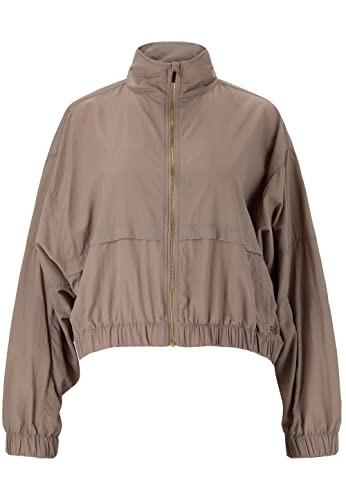 ATHLECIA Damen Trainingsjacke Tharbia 3139 Driftwood 36 von ATHLECIA