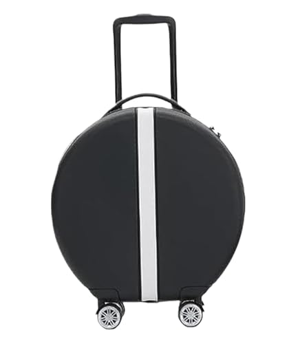 ATHRLONG Handgepäckkoffer, runde 18-Zoll-Koffer mit Rollen, tragbarer Gepäckkoffer, aufgegebenes Handgepäck, Gepäckkoffer von ATHRLONG