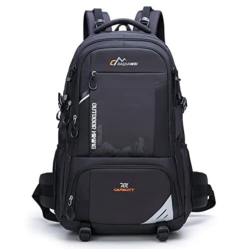 ATHUAH 70L Herren Outdoor Rucksack Bergsteigen Wandern Rucksack Sport Camping Rucksack Schultasche von ATHUAH