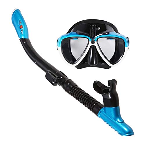 ATHUAH Tauchmasken Schwimmbrille Trocken Schnorchel Schlauch Set Antibeschlag Professionelle Taucherbrille für Männer Frauen von ATHUAH