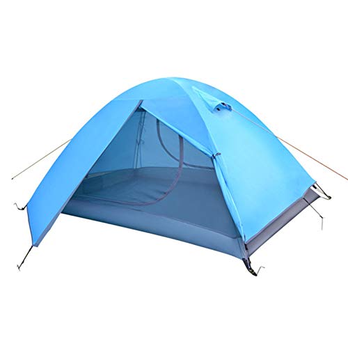 ATHUAH Zeltzelt, 2-Personen-Campingzelt, doppellagig, tragbare Handtasche zum Wandern für Wanderreisen von ATHUAH