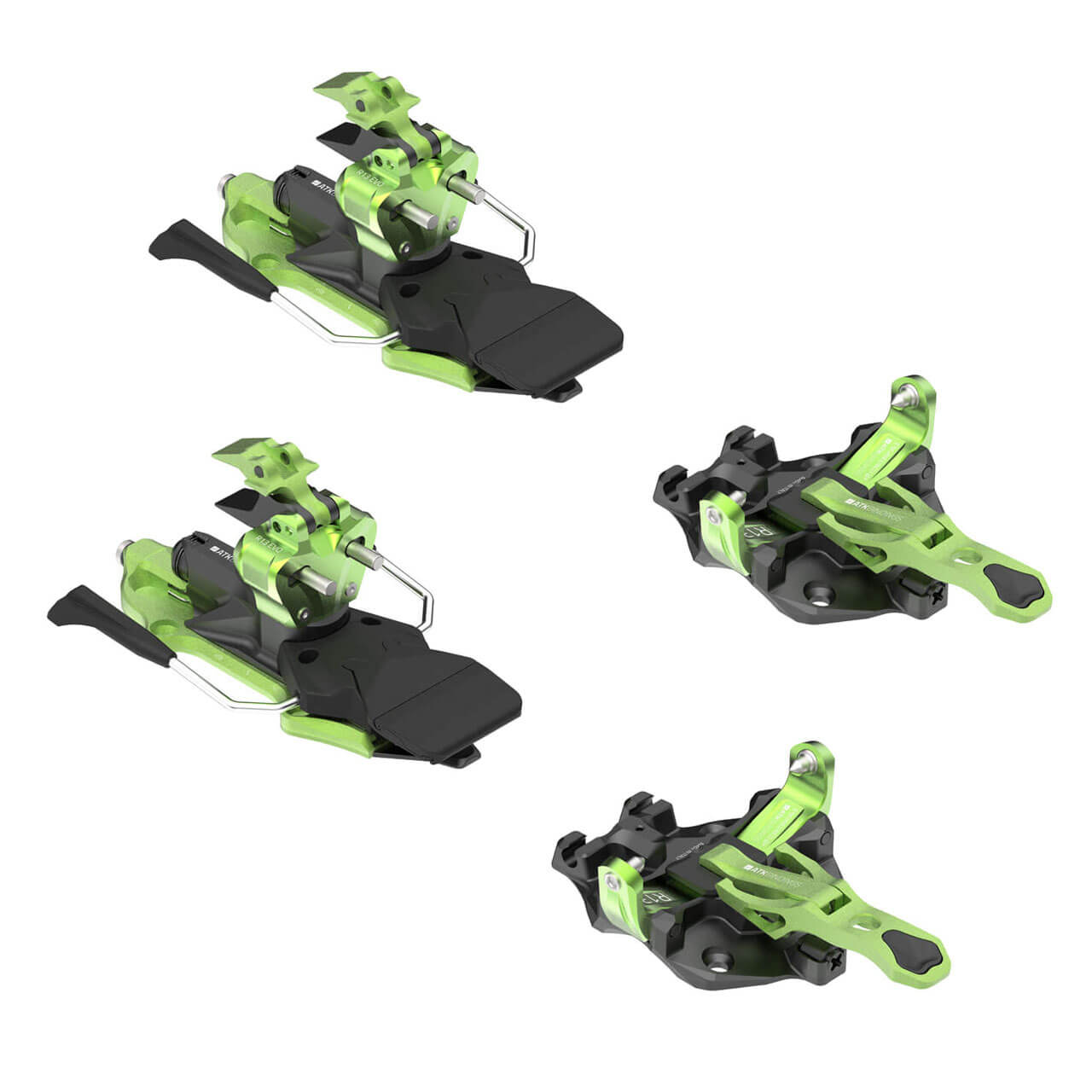 ATK Raider 13 EVO - Green, 97mm von ATK Bindings