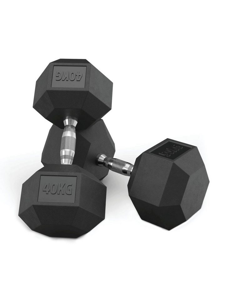 ATLETICA Hantel-Set Hexagon Hantel Set, 40 kg - 50 kg, PVC Bezug ATLETICA Hantel-Set Hexagon Hantel Set, 40 kg - 50 kg, PVC Bezug von ATLETICA