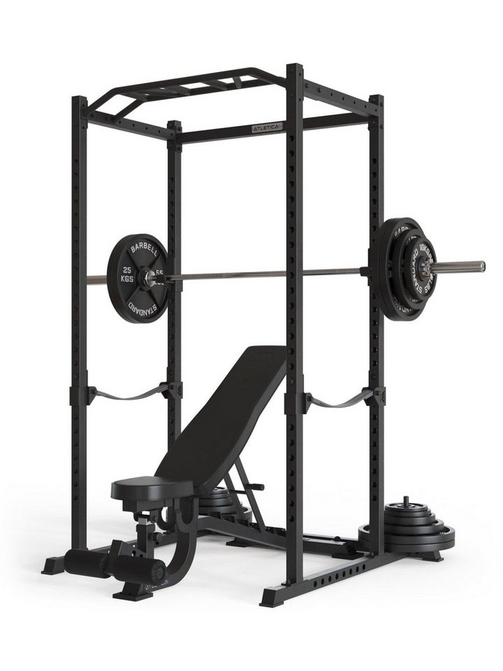 ATLETICA Power Rack R5-Base, Power Rack, Squat Rack Basiskäfig für Grundübungen ATLETICA Power Rack R5-Base, Power Rack, Squat Rack Basiskäfig für Grundübungen von ATLETICA