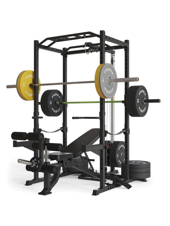 ATLETICA Power Rack R5-Combat, Squat Rack mit Vollausstattung ATLETICA Power Rack R5-Combat, Squat Rack mit Vollausstattung von ATLETICA