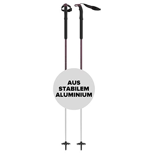 ATOMIC BCT TOURING SQS W Skitourenstöcke - Verstellbare Stöcke 80 - 130 cm - Aluminium Skistock Damen - Skistöcke mit ergonomischem Griff - Tourenski Ausrüstung mit Safety-Vorrichtung von ATOMIC