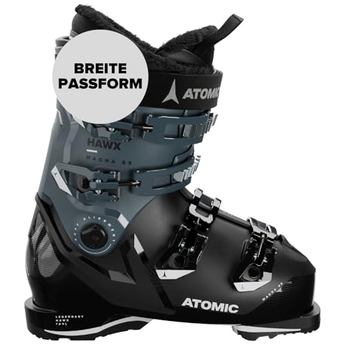ATOMIC Hawx Magna 85W GW Skischuhe - Größe 23/23.5 - Alpin-Skischuh für Damen in Black/Storm/Ivory - 102mm breite Passform - Stabile Prolite Konstruktion - Memory Fit für präzisen Sitz ATOMIC Hawx Magna 85W GW Skischuhe - Größe 23/23.5 - Alpin-Skischuh für Damen in Black/Storm/Ivory - 102mm breite Passform - Stabile Prolite Konstruktion - Memory Fit für präzisen Sitz von ATOMIC