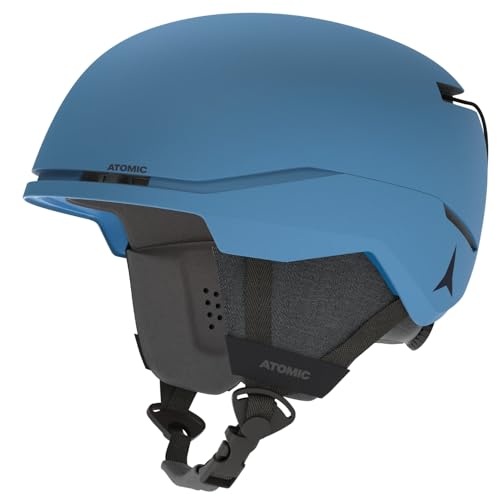 ATOMIC Four AMID Skihelm - Blue - Größe M - Helm für max. Sicherheit - Skihelme mit komfortablem 360° Fit System - Snowboardhelm mit Belüftungssystem - Kopfumfang 55-59 cm von ATOMIC