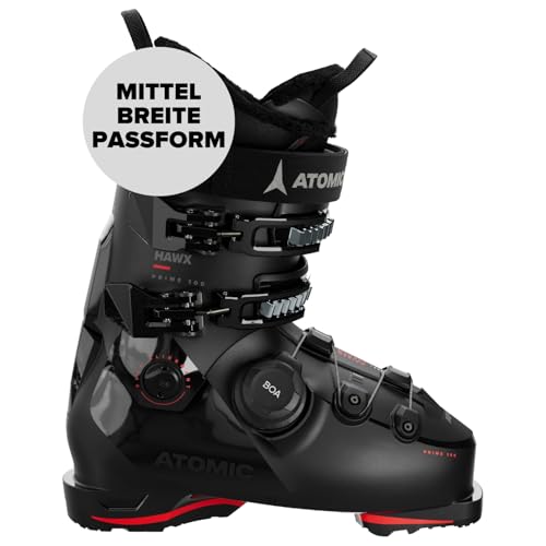 ATOMIC HAWK PRIME 100 BOA GW Skischuhe - Größe 32/32.5 - Alpin-Skischuh in Black/Red - Boots mit 3D Knöchel & Ferse für präzisen Sitz - Ideal für Skifahrer mit mittelbreiten Füßen. ATOMIC HAWK PRIME 100 BOA GW Skischuhe - Größe 32/32.5 - Alpin-Skischuh in Black/Red - Boots mit 3D Knöchel & Ferse für präzisen Sitz - Ideal für Skifahrer mit mittelbreiten Füßen. von ATOMIC