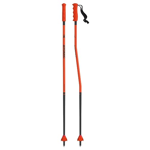 Salomon Atomic REDSTER GS JR Skistöcke - Länge 110 cm - Skistecken für Kinder in Rot - Zuverlässiger 4* Aluminium Skistock - Stöcke mit gebogenem Schaft - Ergonomischer JR Griff am Stock Salomon Atomic REDSTER GS JR Skistöcke - Länge 110 cm - Skistecken für Kinder in Rot - Zuverlässiger 4* Aluminium Skistock - Stöcke mit gebogenem Schaft - Ergonomischer JR Griff am Stock von Salomon